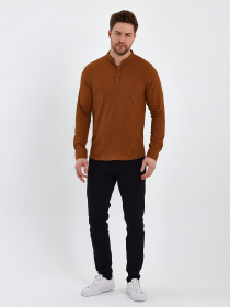 Сорочки Trend Collection модель TC8133BrownRBSHKMN Фото