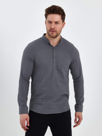 Сорочки Trend Collection модель TC8131GreyRBSHKMN Фото