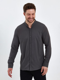 Сорочки Trend Collection модель TC8128BlackRBSHKMN Фото