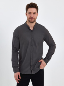 Сорочки Trend Collection модель TC8128BlackRBSHKMN Фото
