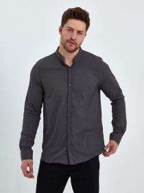 Сорочки Trend Collection модель TC8128BlackRBSHKMN Фото