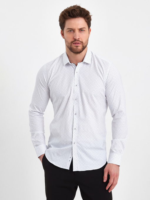 Рубашки Trend Collection модель TC8079WhiteRBSHKMN Фото