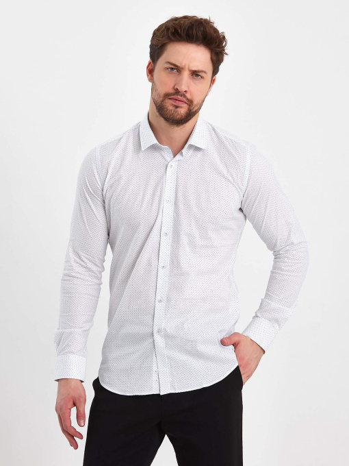 Рубашки Trend Collection модель TC8078WhiteRBSHKMN Фото
