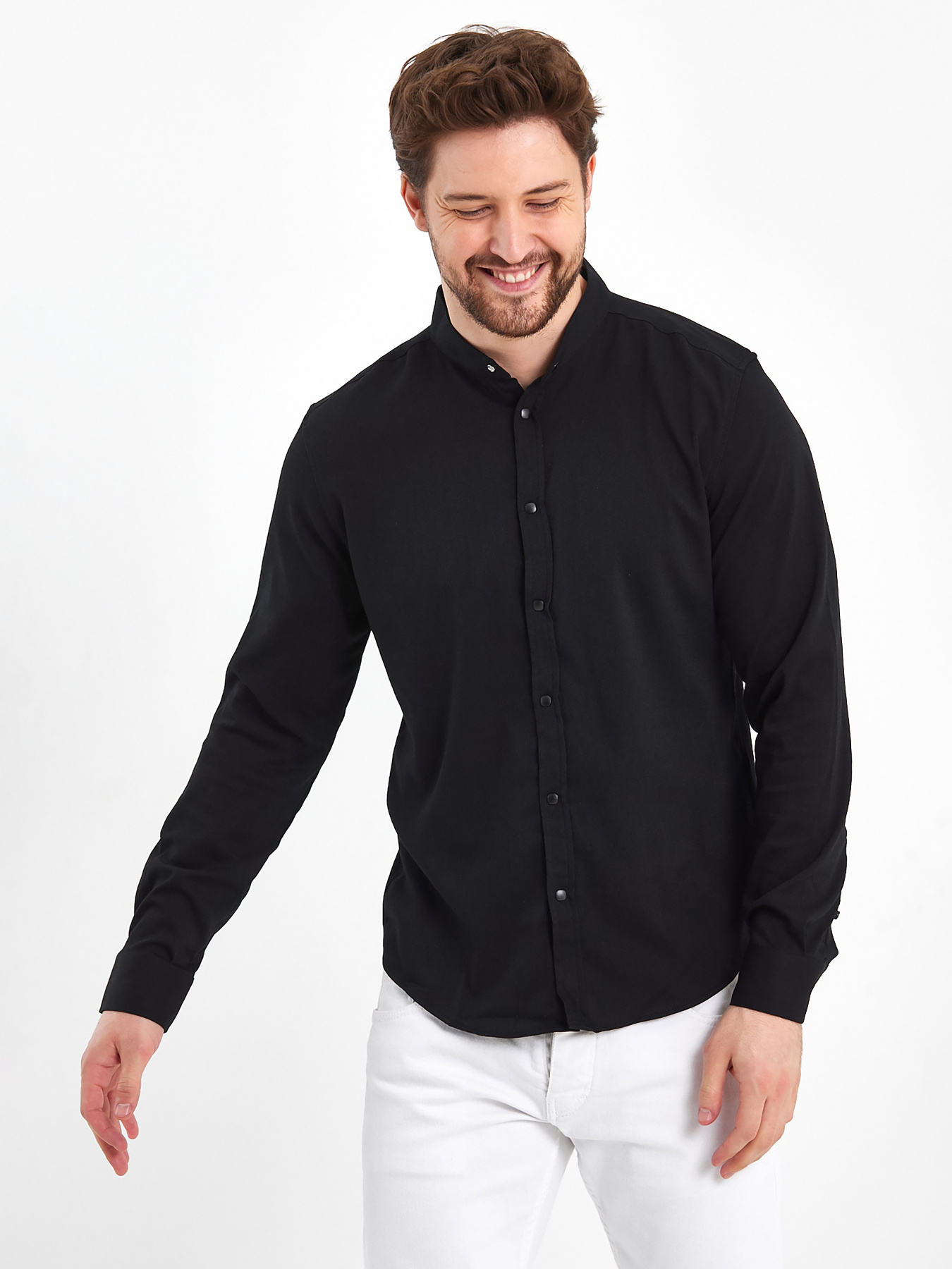Рубашки Trend Collection модель TC7805BlackRBSHKMN Фото