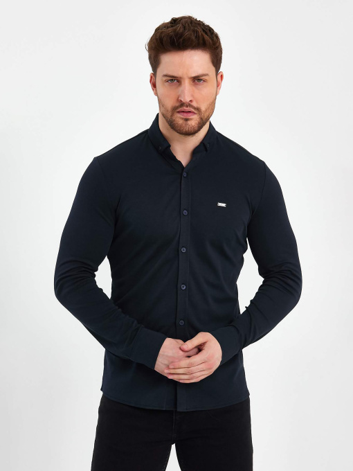 Сорочки Trend Collection модель TC7679BlueRBSHKMN Фото