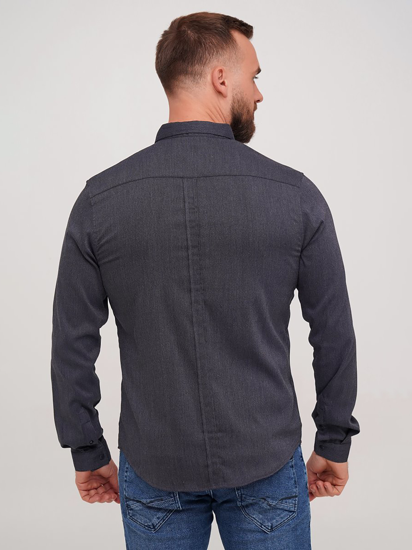 Рубашки Trend Collection модель TC7222DarkGreyRBSHKMN Фото