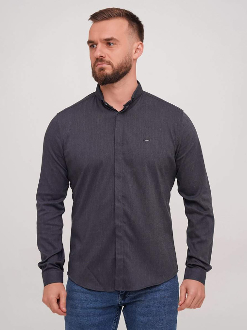 Рубашки Trend Collection модель TC7222DarkGreyRBSHKMN Фото