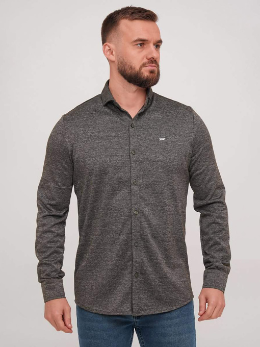 Сорочки Trend Collection модель TC7128GreyBrownRBSHKMN Фото
