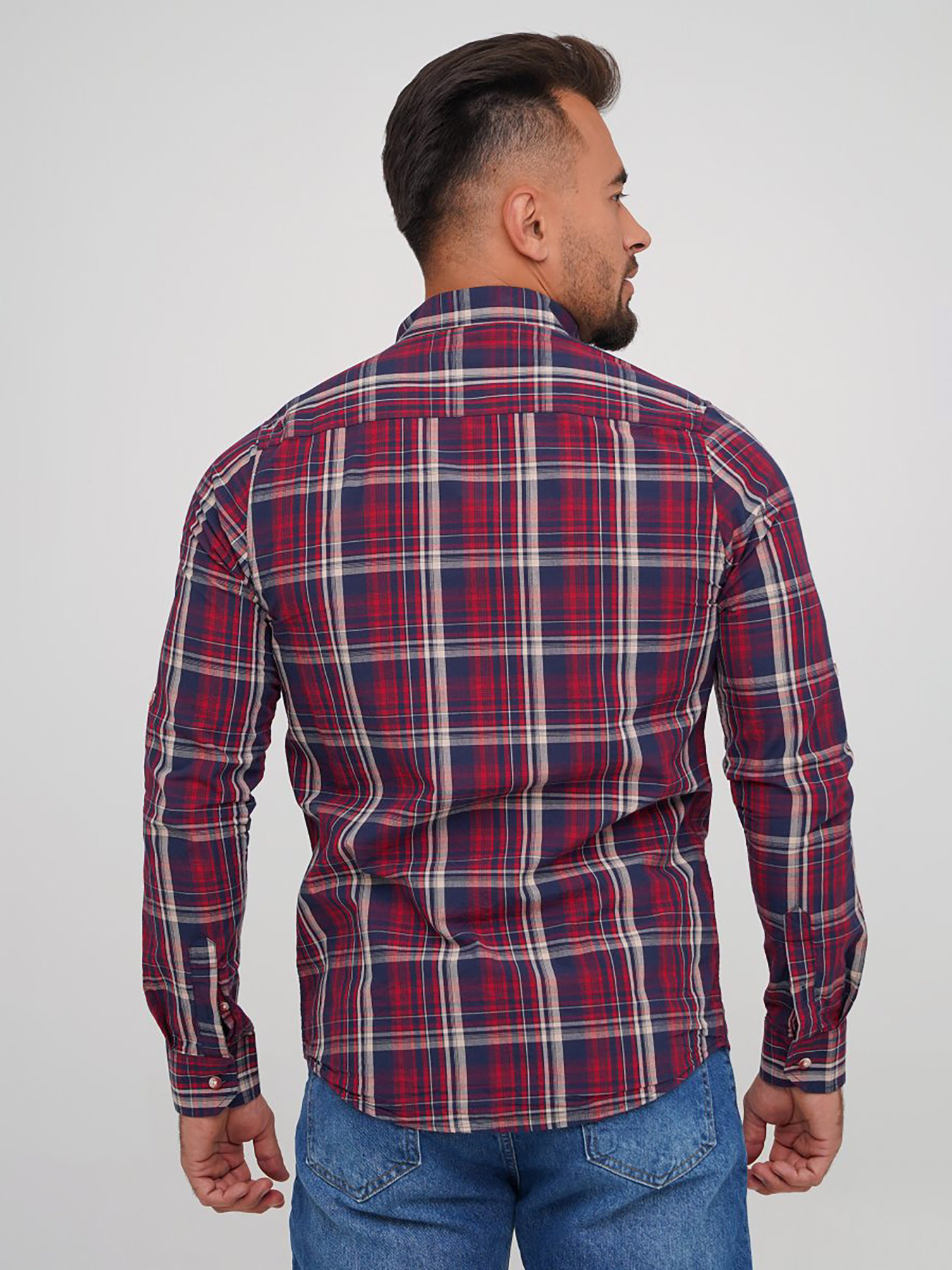 Сорочки Trend Collection модель TC6623BlueRBSHKMN Фото