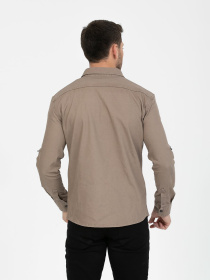 Сорочки Trend Collection модель TC6587BeigeRBSHKMN Фото
