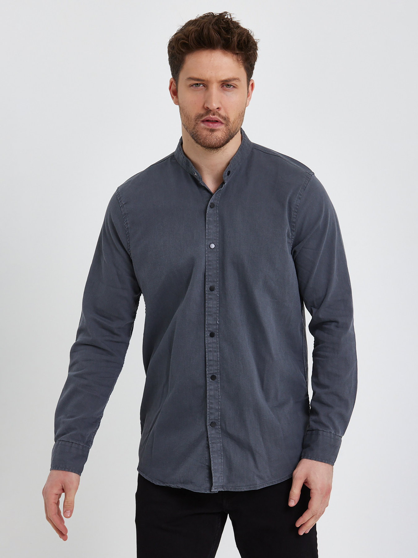 Сорочки Trend Collection модель TC5970GreyRBSHKMN Сорочки Trend Collection модель TC5970GreyRBSHKMN Фото