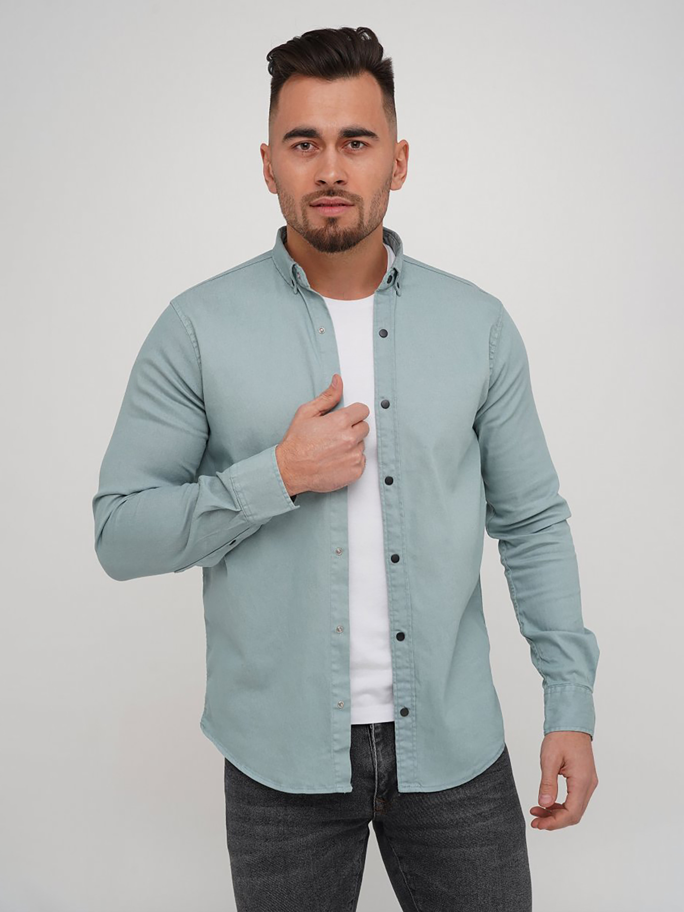 Сорочки Trend Collection модель TC5967MintRBSHKMN Сорочки Trend Collection модель TC5967MintRBSHKMN Фото