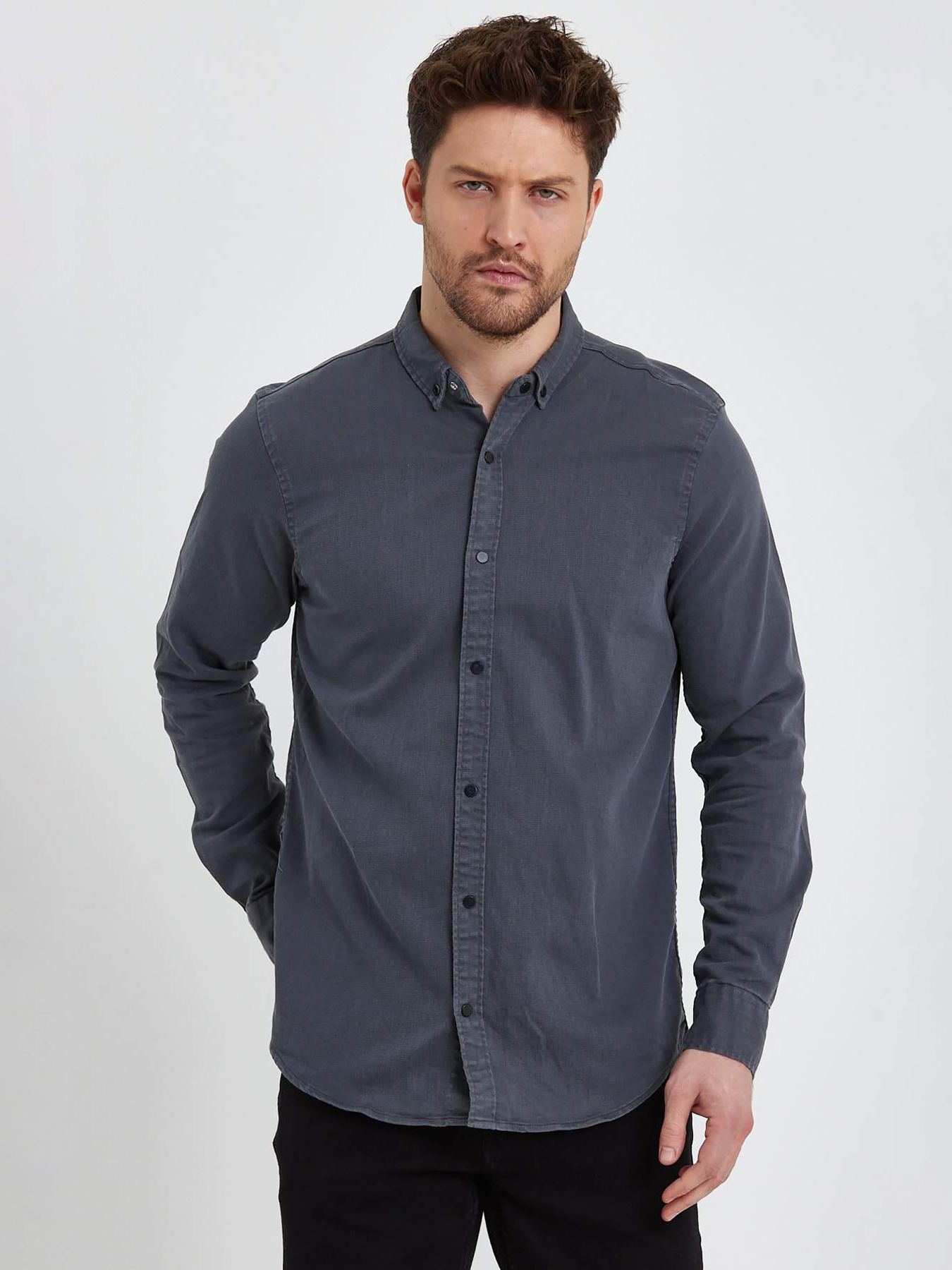Сорочки Trend Collection модель TC5964GreyRBSHKMN Сорочки Trend Collection модель TC5964GreyRBSHKMN Фото