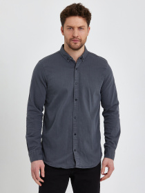 Сорочки Trend Collection модель TC5964GreyRBSHKMN Фото