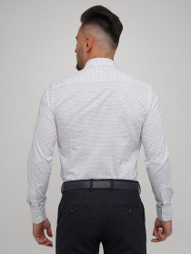 Сорочки Trend Collection модель TC5895WhiteBlackRBSHKMN Фото