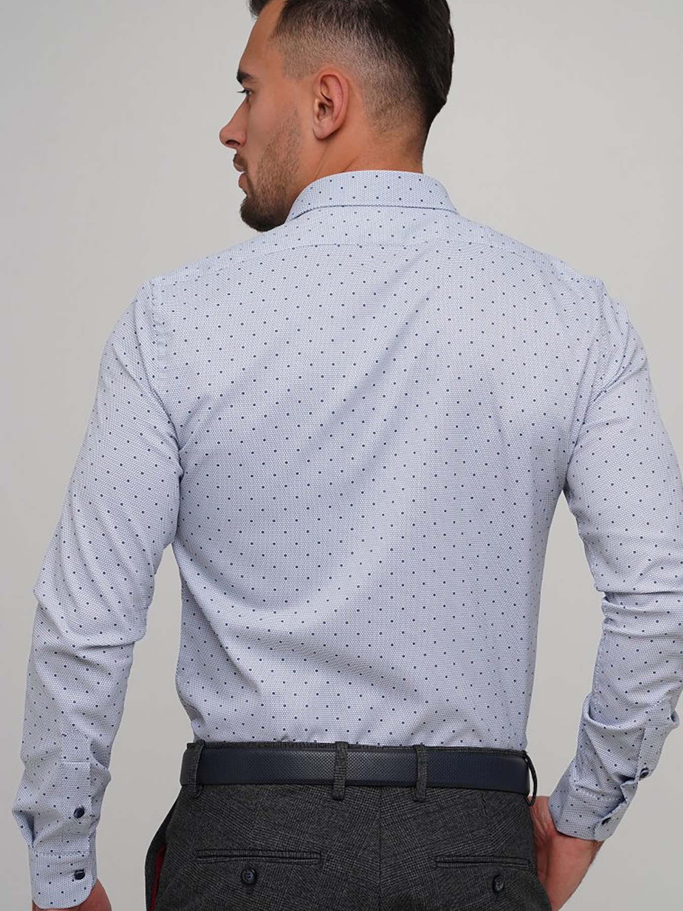 Рубашки Trend Collection модель TC5849GreyRBSHKMN Рубашки Trend Collection модель TC5849GreyRBSHKMN Фото