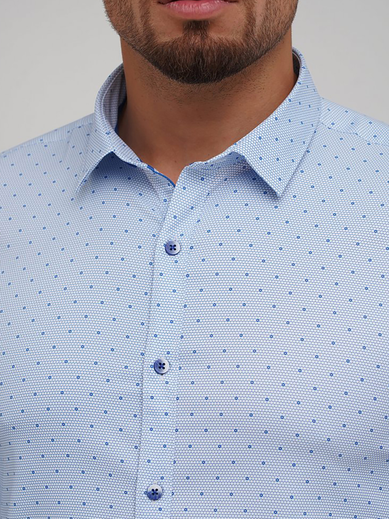 Сорочки Trend Collection модель TC5848LightBlueRBSHKMN Фото