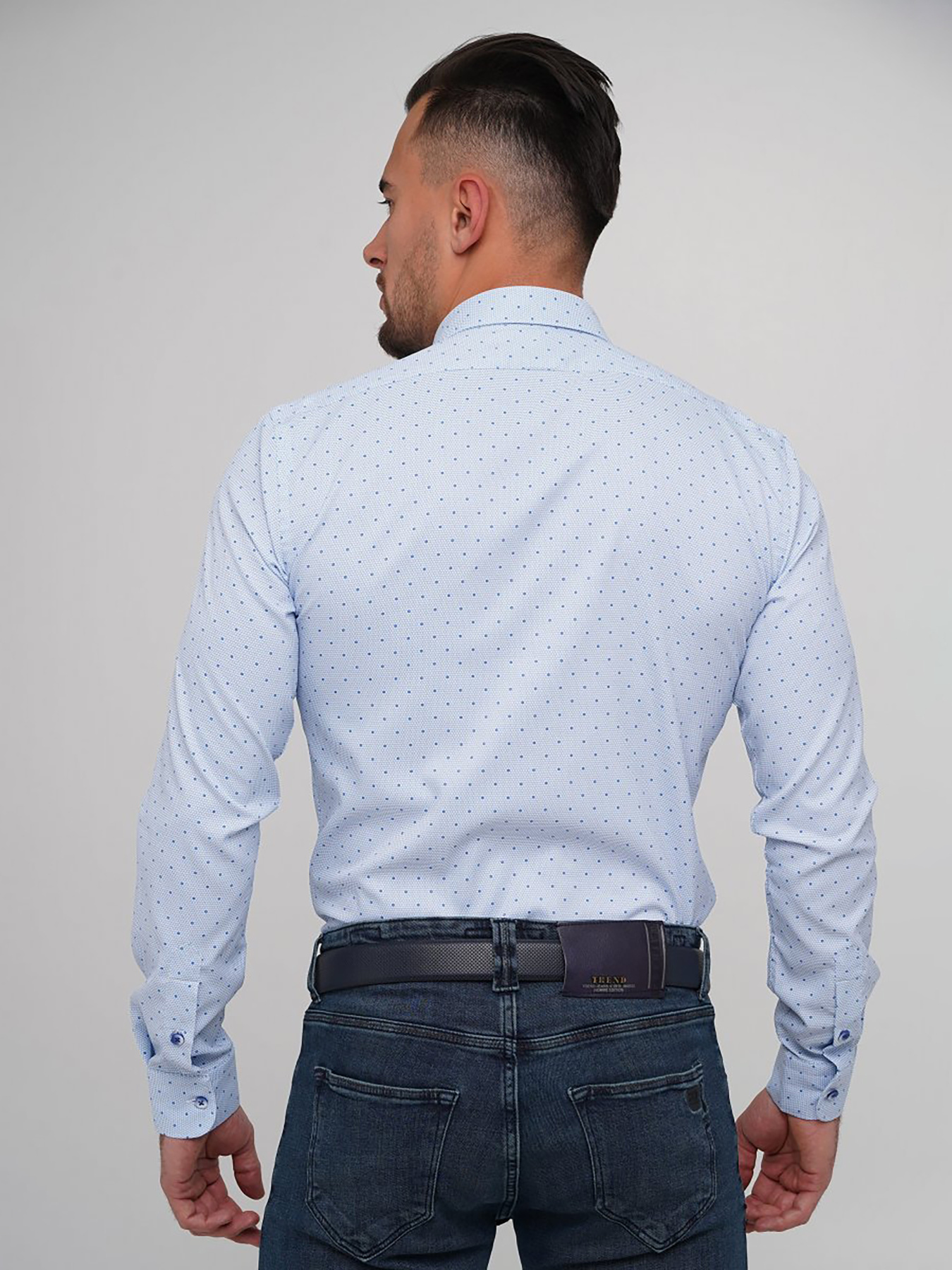 Сорочки Trend Collection модель TC5848LightBlueRBSHKMN Фото