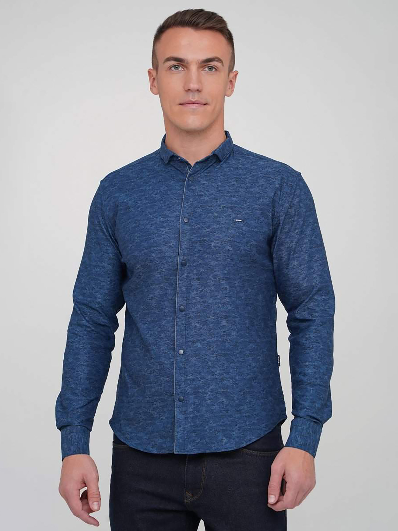 Рубашки Trend Collection модель TC5484BlueRBSHKMN Фото