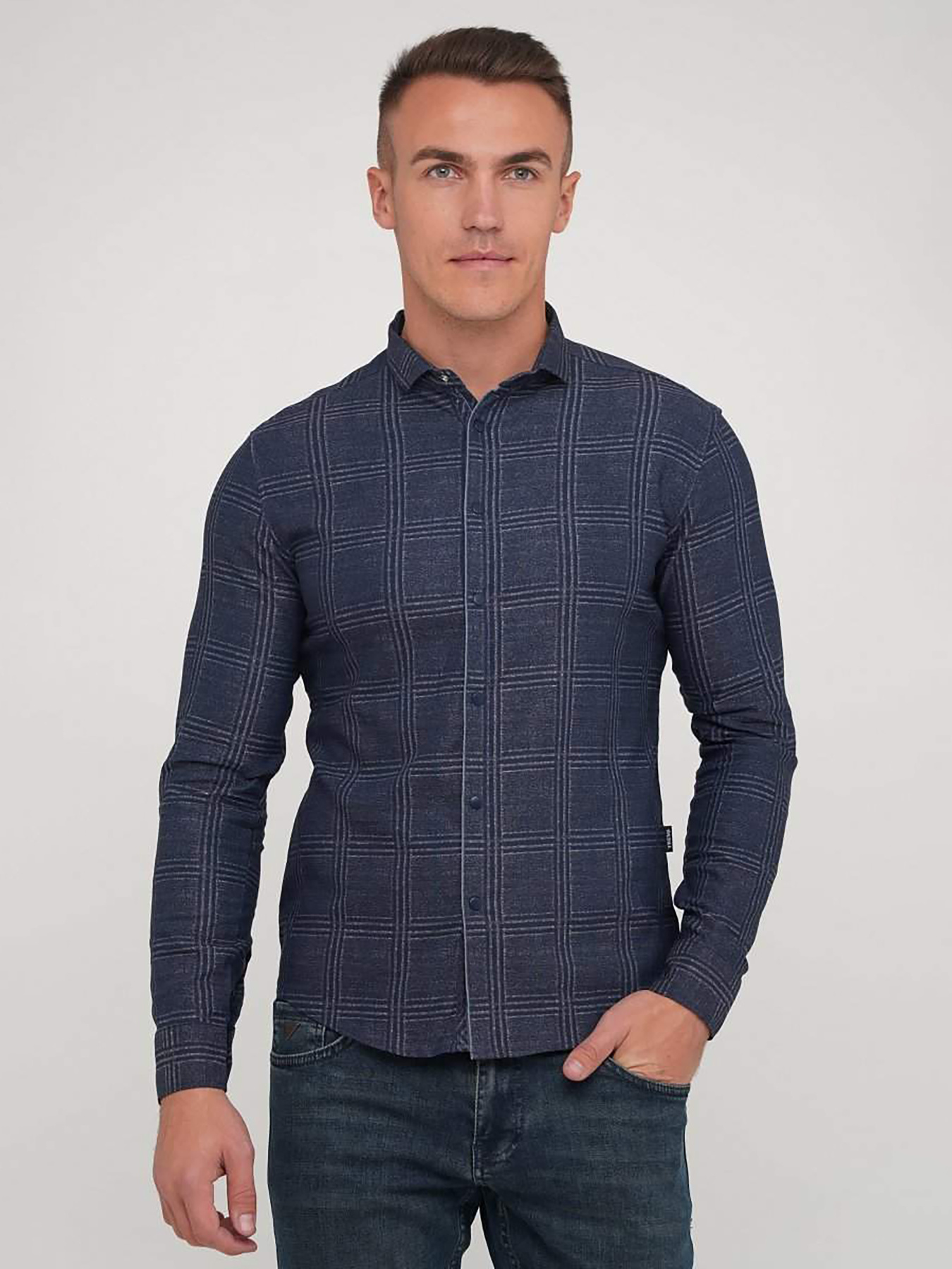 Рубашки Trend Collection модель TC5241BlueRBSHKMN Фото