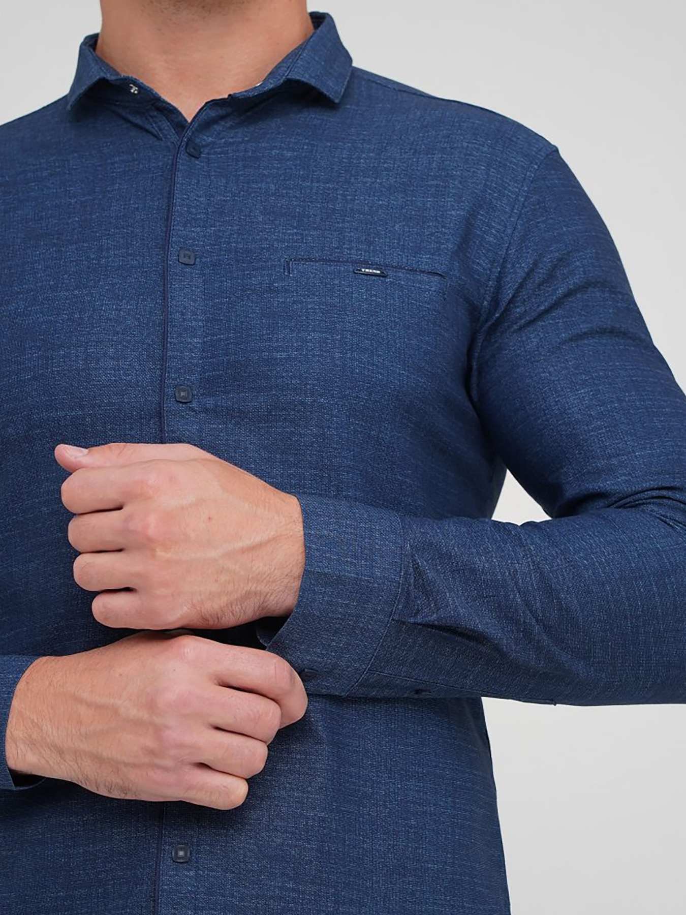 Рубашки Trend Collection модель TC5237BlueRBSHKMN Фото