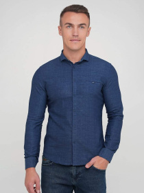 Рубашки Trend Collection модель TC5237BlueRBSHKMN Фото