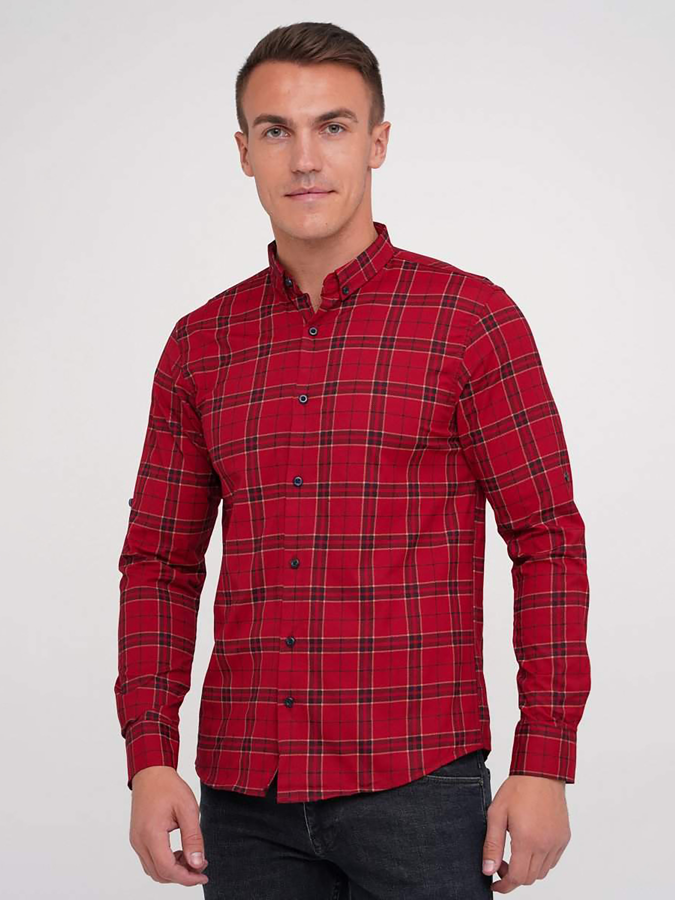 Рубашки Trend Collection модель TC5099RedRBSHKMN Фото