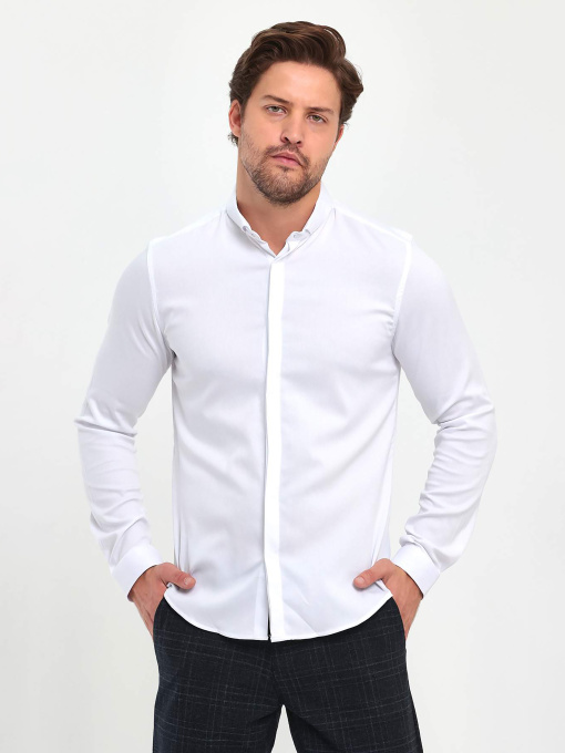 Рубашки Trend Collection модель TC5072WhiteRBSHKMN Фото