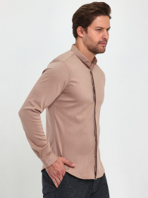 Рубашки Trend Collection модель TC5071BeigeRBSHKMN Фото