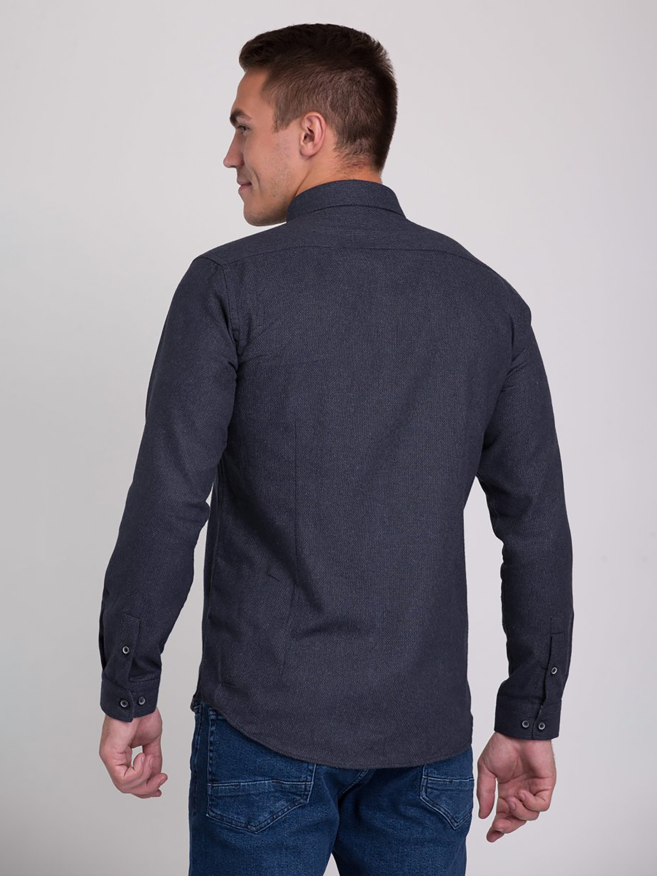 Сорочки Trend Collection модель TC3044GreyRBSHKMN Фото