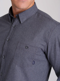 Рубашки Trend Collection модель TC3038GreyRBSHKMN Фото