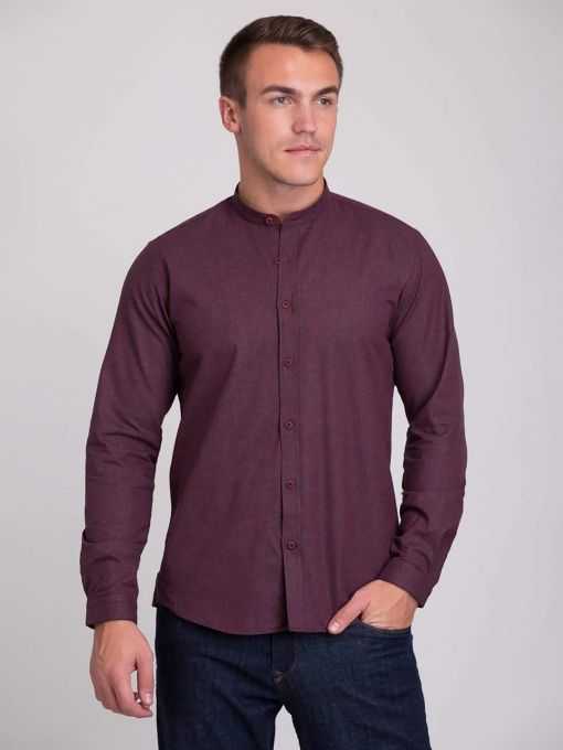 Сорочки Trend Collection модель TC3034BordoRBSHKMN Фото