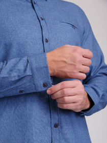 Сорочки Trend Collection модель TC3033BlueRBSHKMN Фото