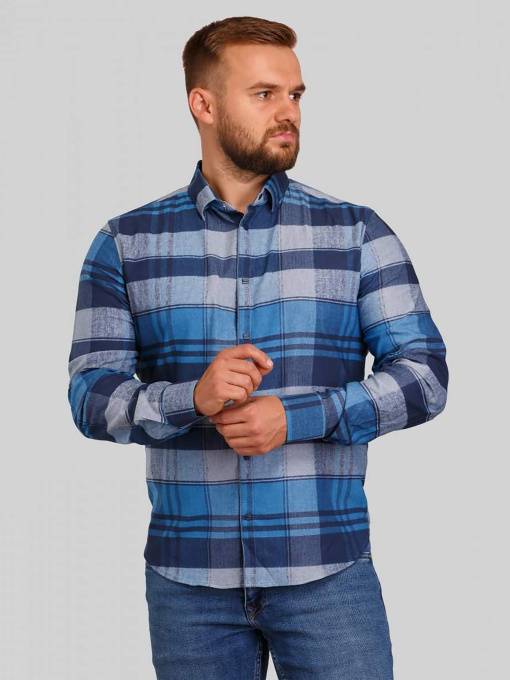Рубашки Trend Collection модель TC2812BlueRBSHKMN Фото