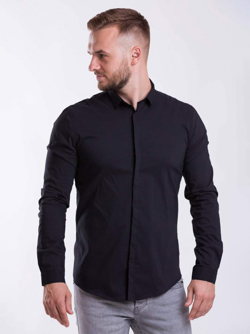 Рубашки Trend Collection модель TC2687BlackRBSHKMN Фото
