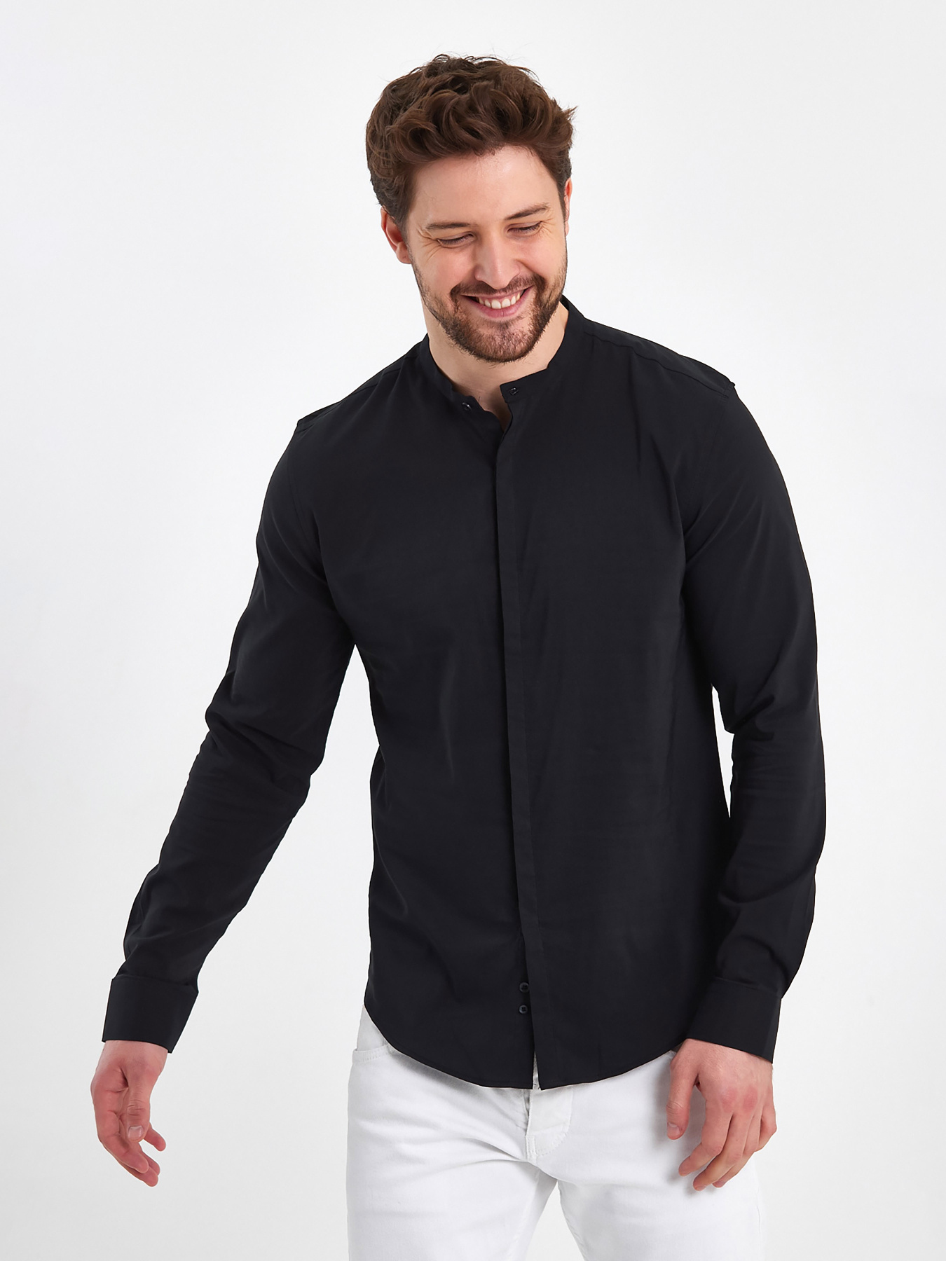 Рубашки Trend Collection модель TC2661BlackRBSHKMN Фото