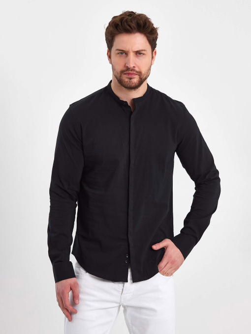 Рубашки Trend Collection модель TC2661BlackRBSHKMN Фото
