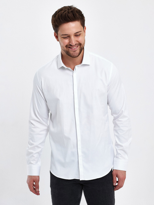 Рубашки Trend Collection модель TC2628WhiteRBSHKMN Фото