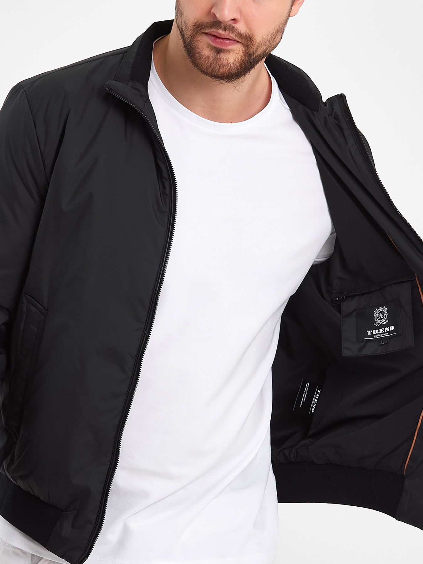 Куртки и дубленки Trend Collection модель TC7801BlackBMBRMN Фото