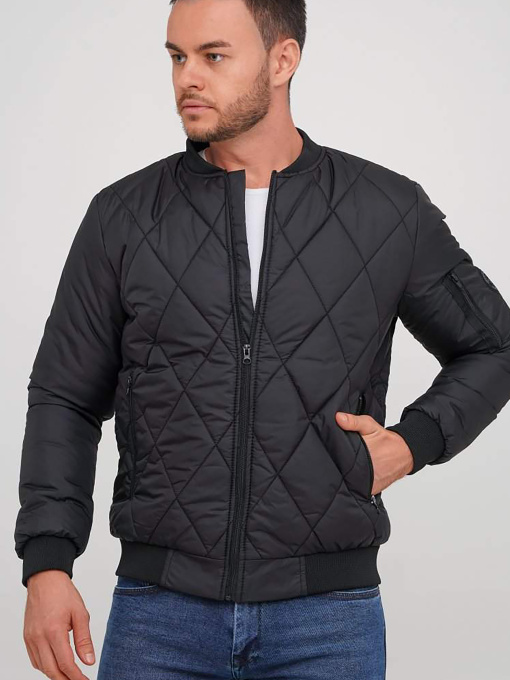 Куртки и дубленки Trend Collection модель TC6756BlackBMBRMN Фото