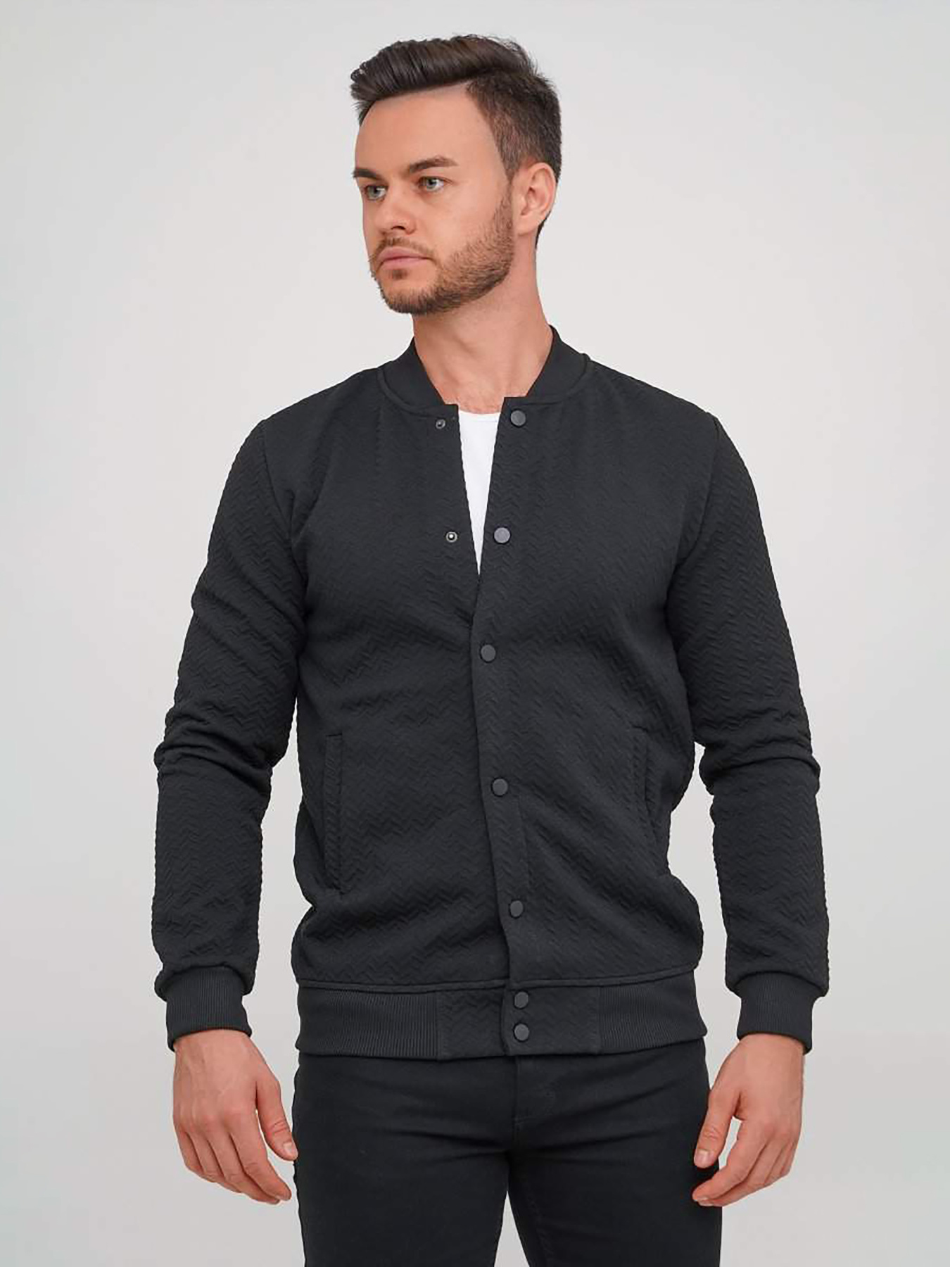 Куртки та дублянки Trend Collection модель TC6601BlackBMBRMN Фото