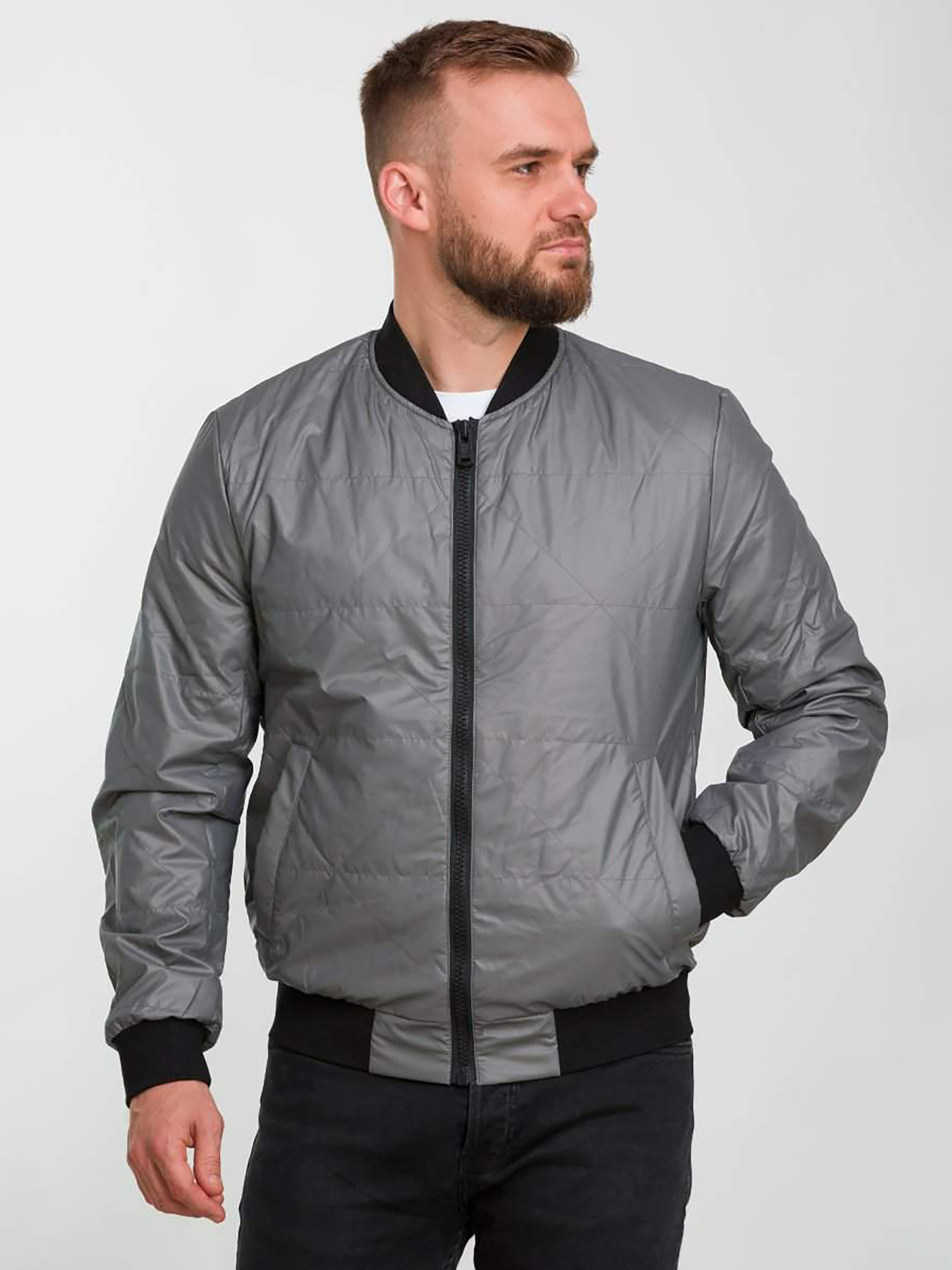 Куртки та дублянки Trend Collection модель TC6150GreyVTRVKMN Фото