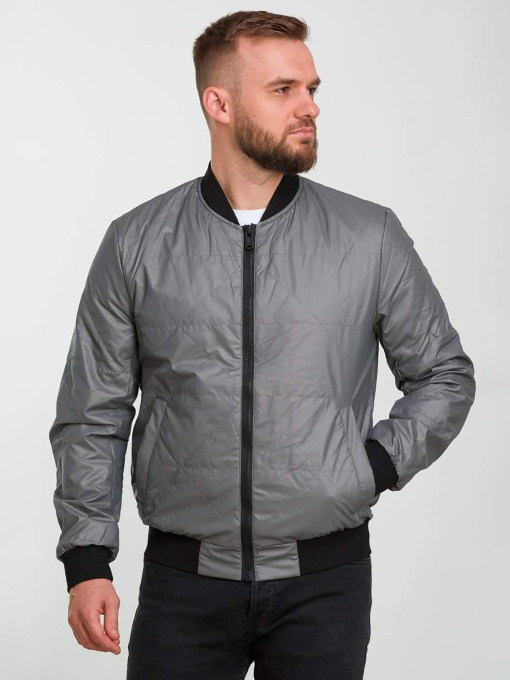 Куртки та дублянки Trend Collection модель TC6150GreyVTRVKMN Фото