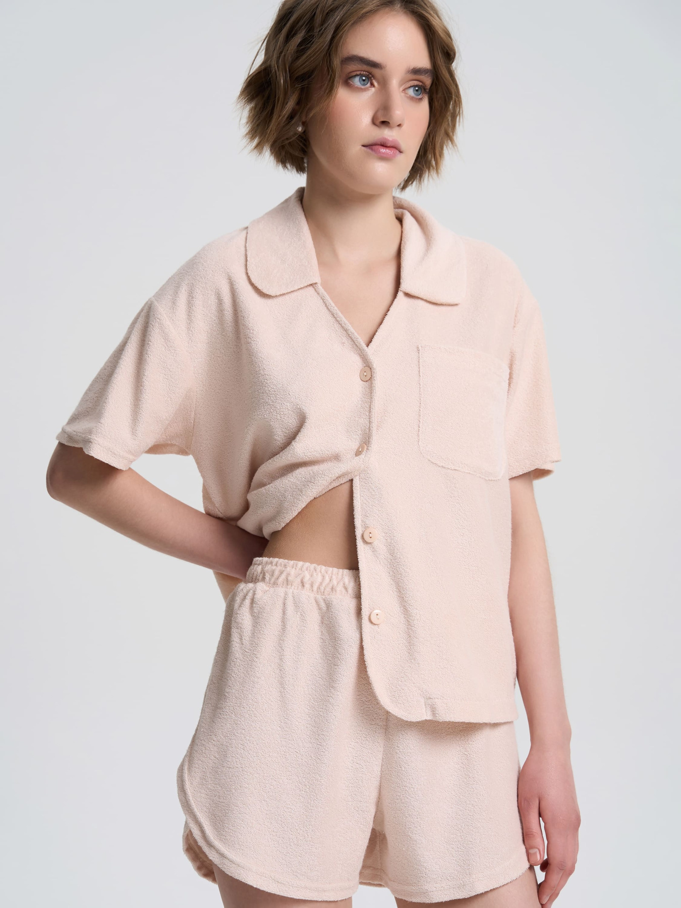 Одежда для дома и сна Роза модель 230714_beige Одежда для дома и сна Роза модель 230714_beige Фото