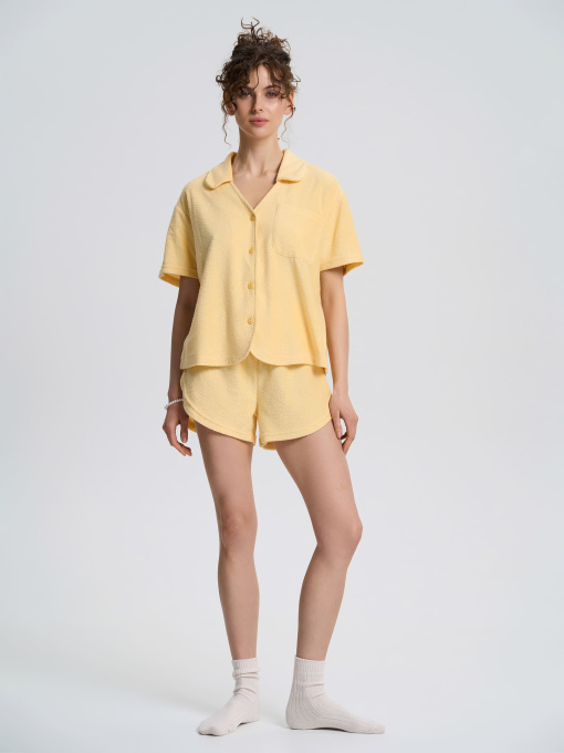 Одежда для дома и сна Роза модель 230714_yellow Фото