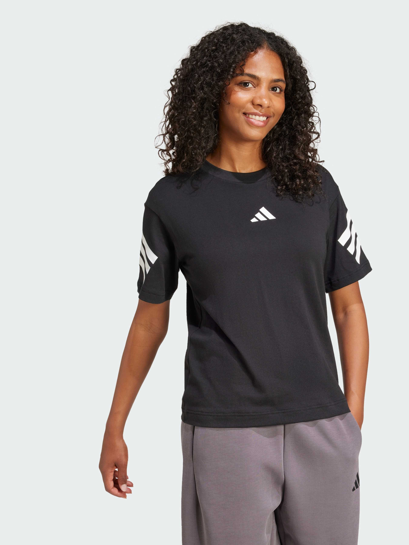 Футболки и поло Adidas 3 Stripes модель JE0237 Футболки и поло Adidas 3 Stripes модель JE0237 Фото