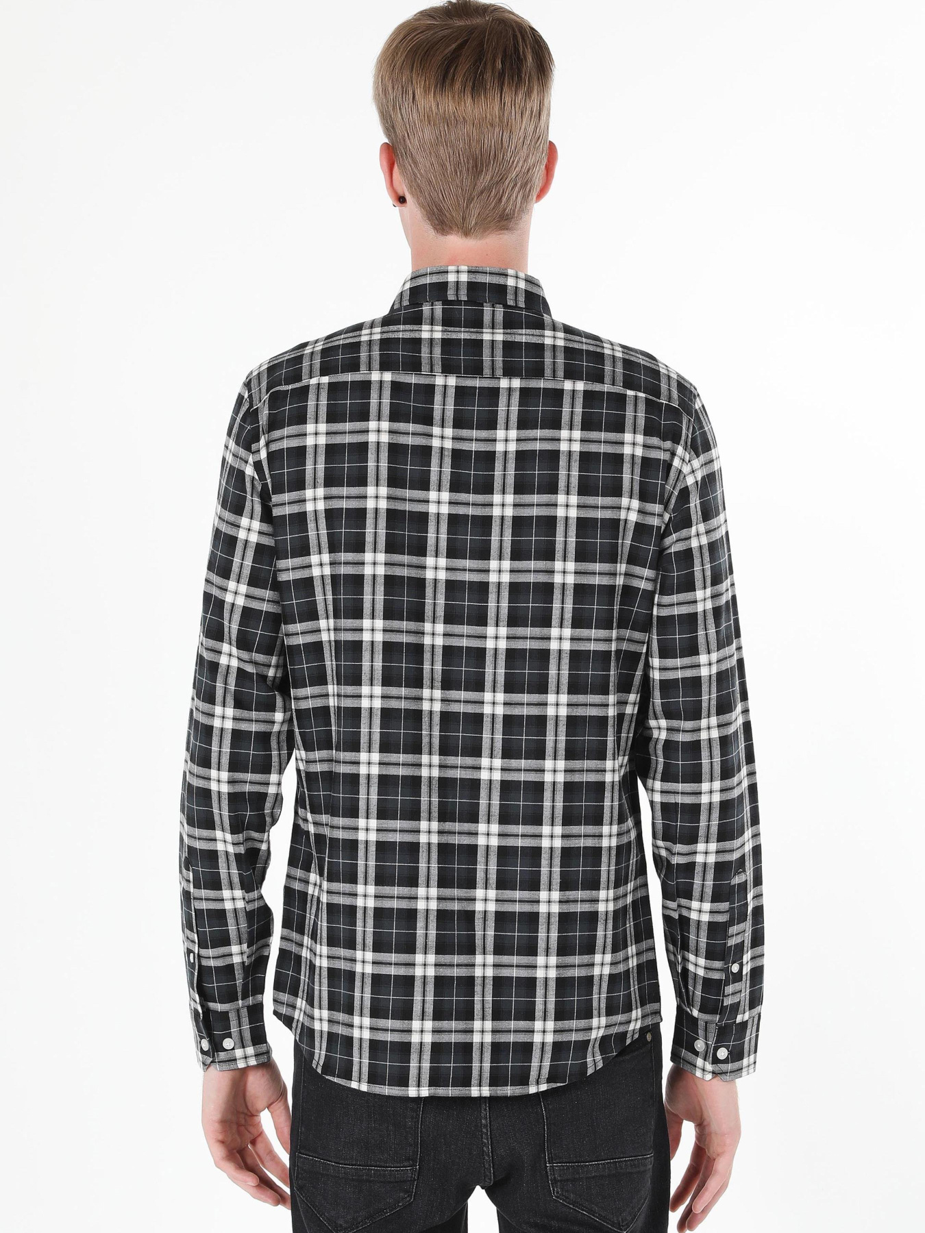 Сорочки Colin’s модель CL1059816_Q1.V1_BLK Фото