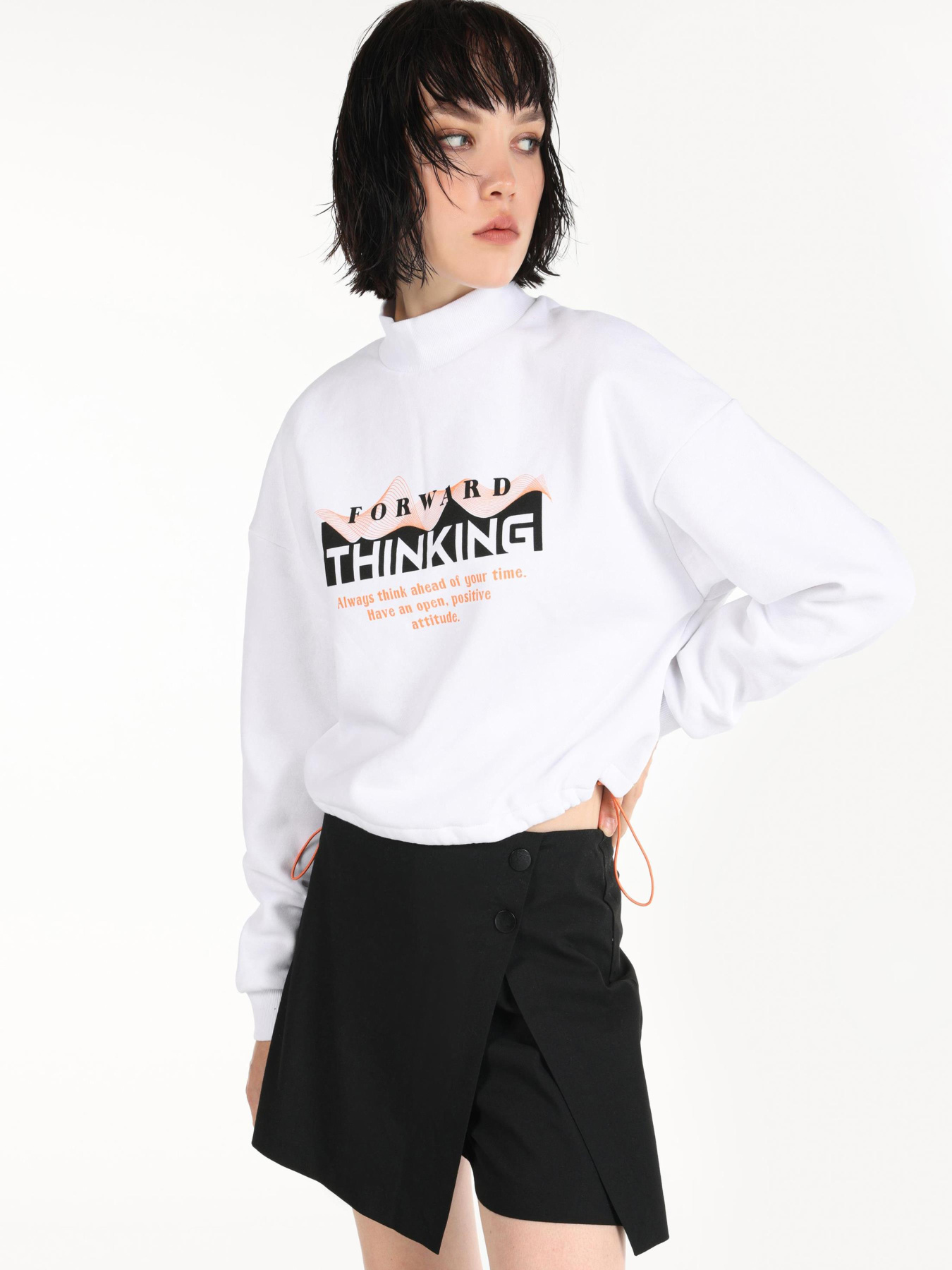 Худі та світшоти Colin’s модель CL1065081_Q1.V1_WHT Фото