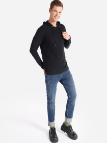 Худи и свитшоты Colin’s модель CL1064789_Q1.V1_BLK Фото