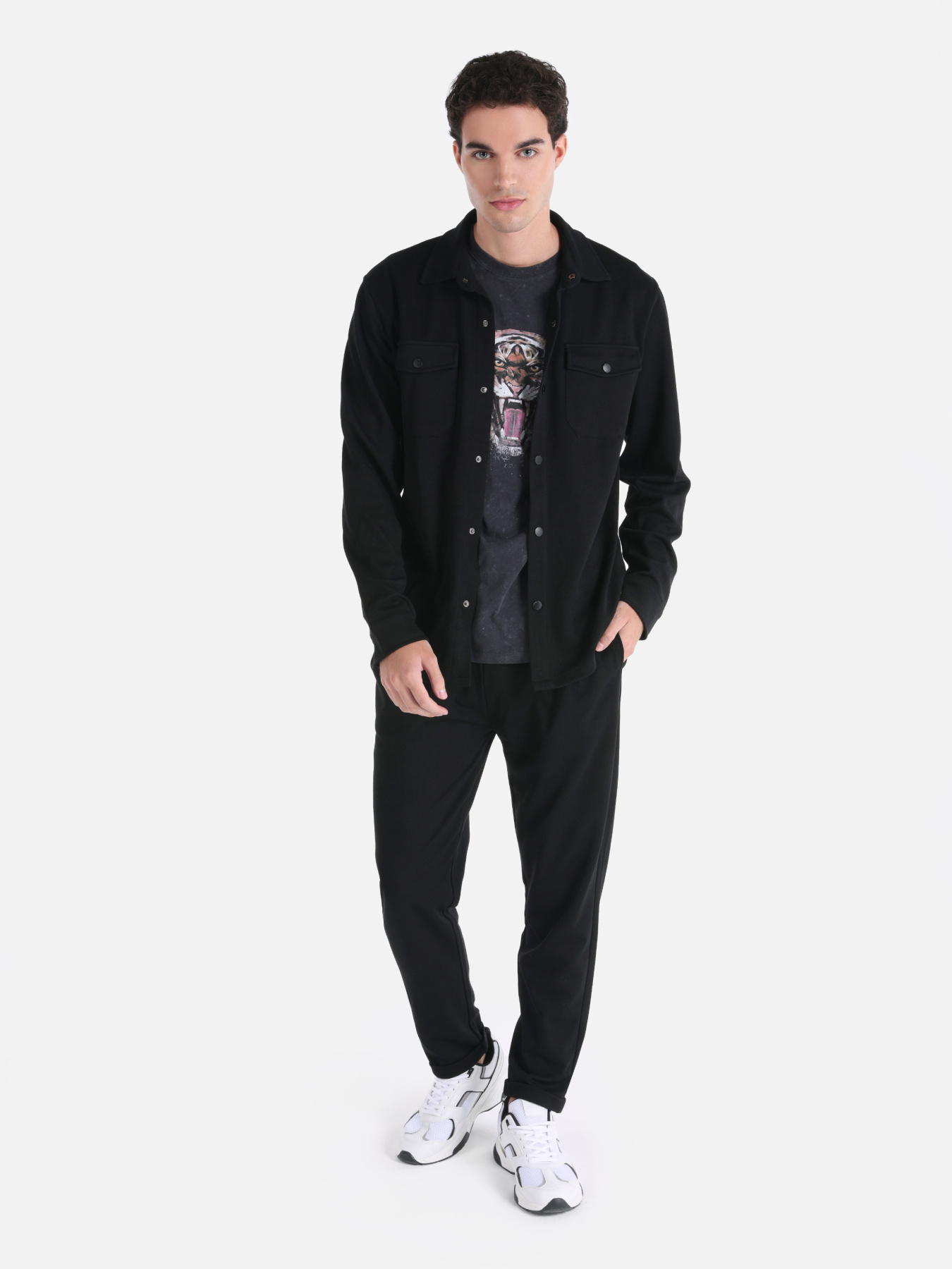 Куртки та дублянки Colin’s модель CL1065205_Q1.V1_BLK Фото